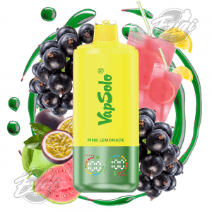 VAPSOLO TRIPLE - BLACK CURRANT ICE & PINK LEMONADE & KIWI PASSION FRUIT GUAVA
